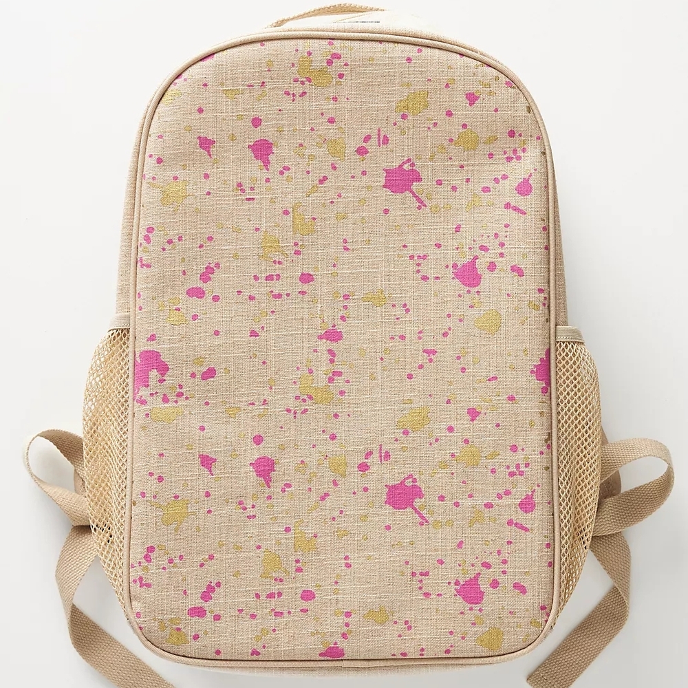 SoYoung Pink and Gold Splatter Backpack *SOLD OUT EVERYWHERE*